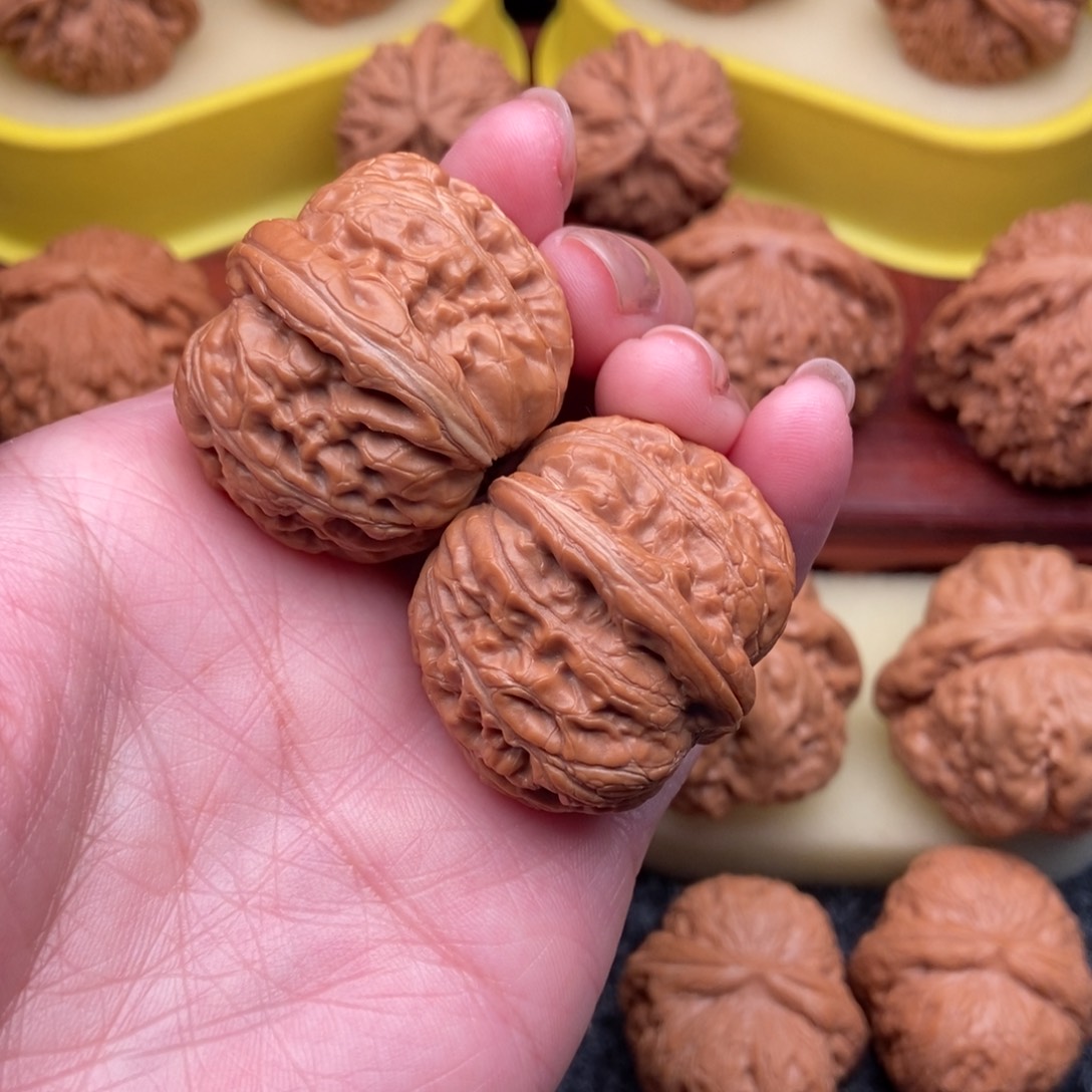 桃核把件贝*贝平谷元宝36