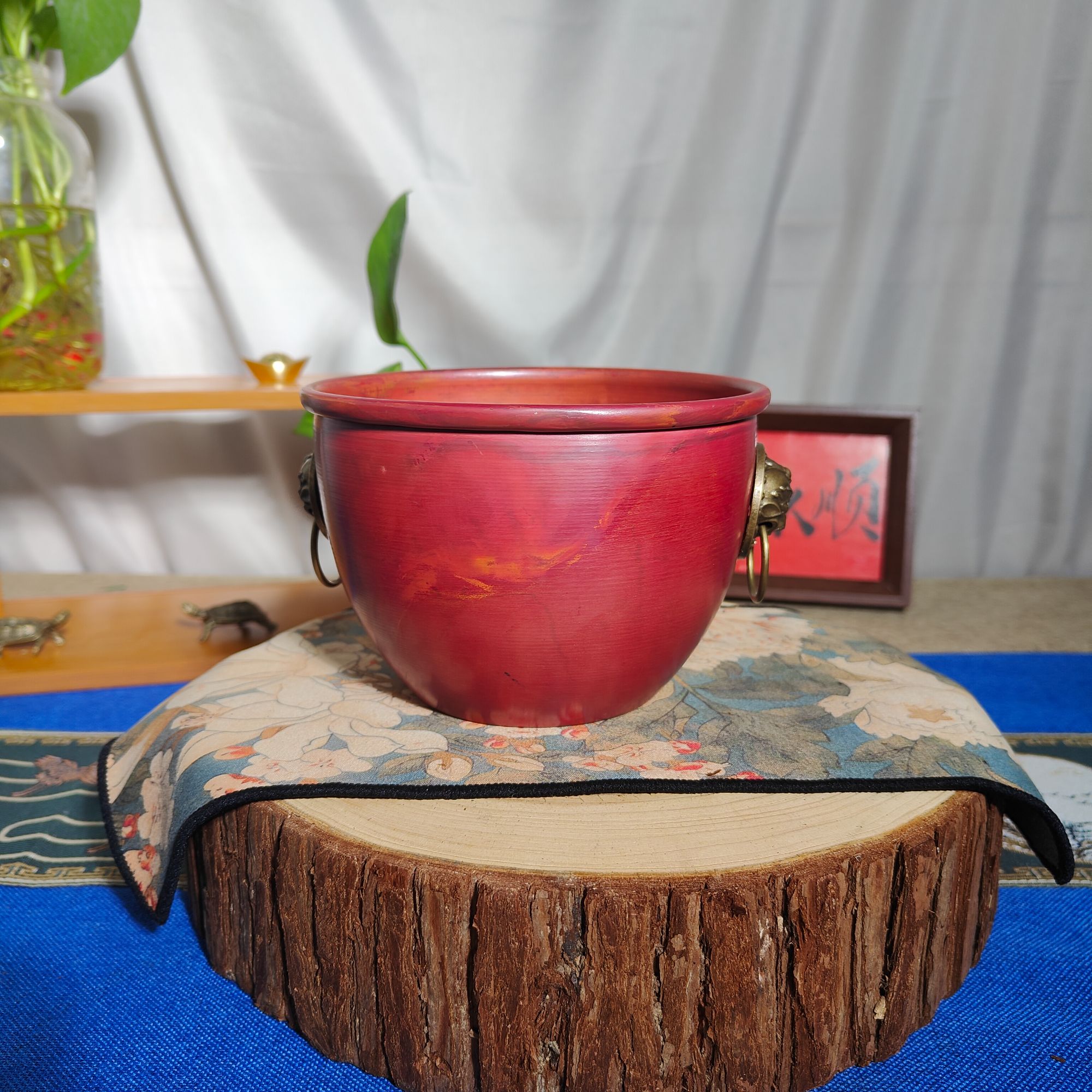 900毫升大容量建水消毒容器茶渣桶茶道