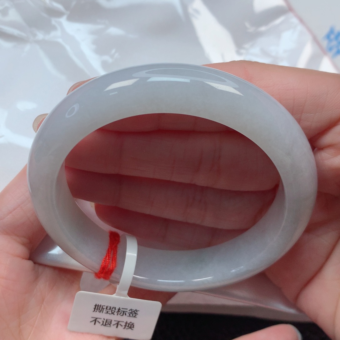 翡翠手镯未镶嵌56.6圈