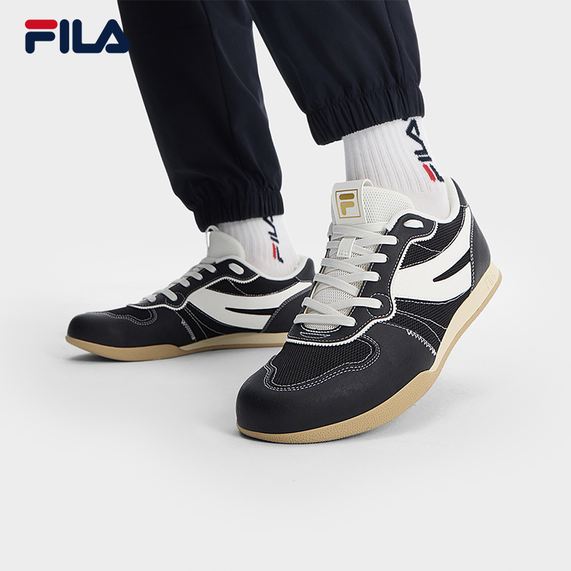 Fila/斐乐【德训弧边鞋】情侣夏季新款软底轻便休闲板鞋运动鞋
