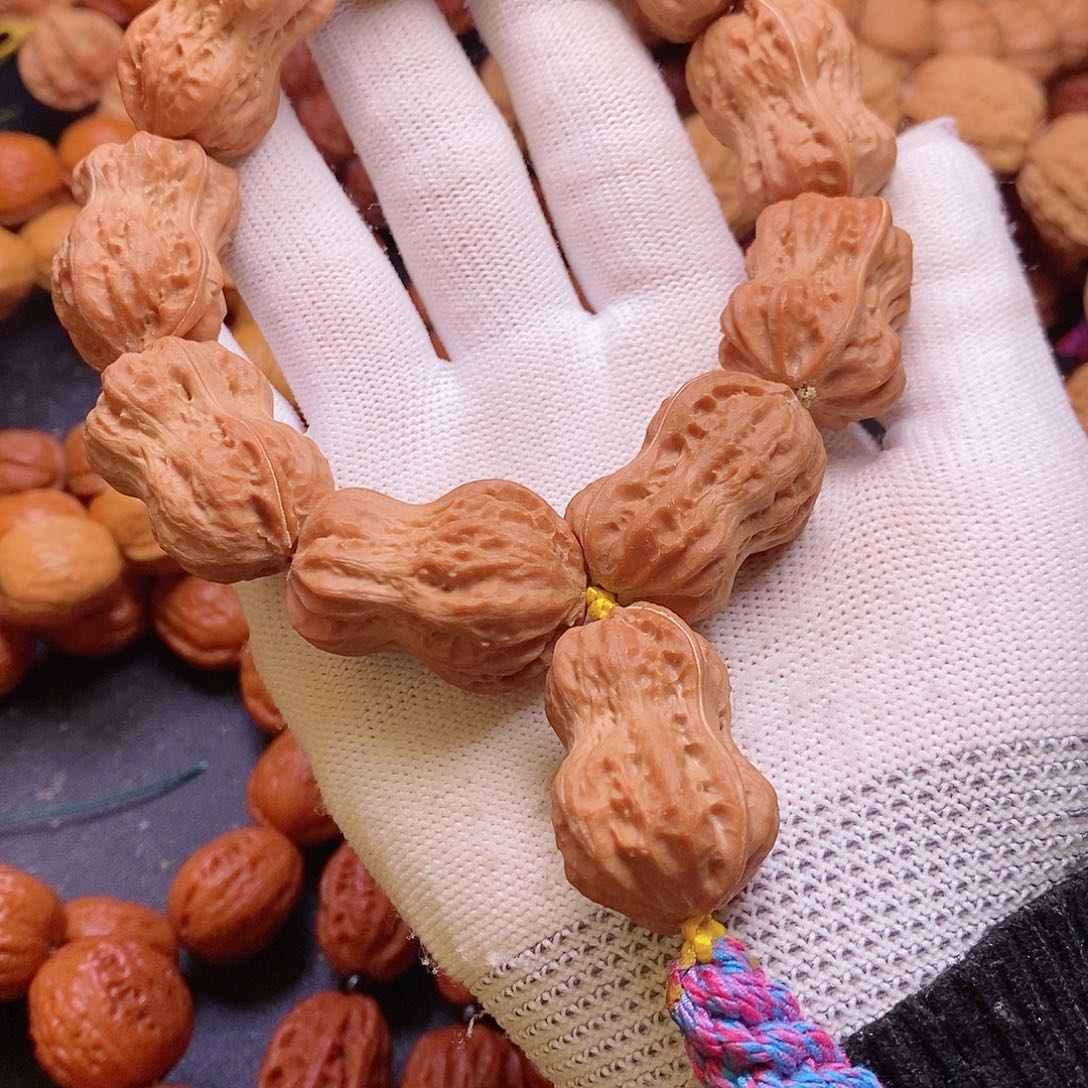 【闪购商品】吊坠文玩核桃青*婷花生22