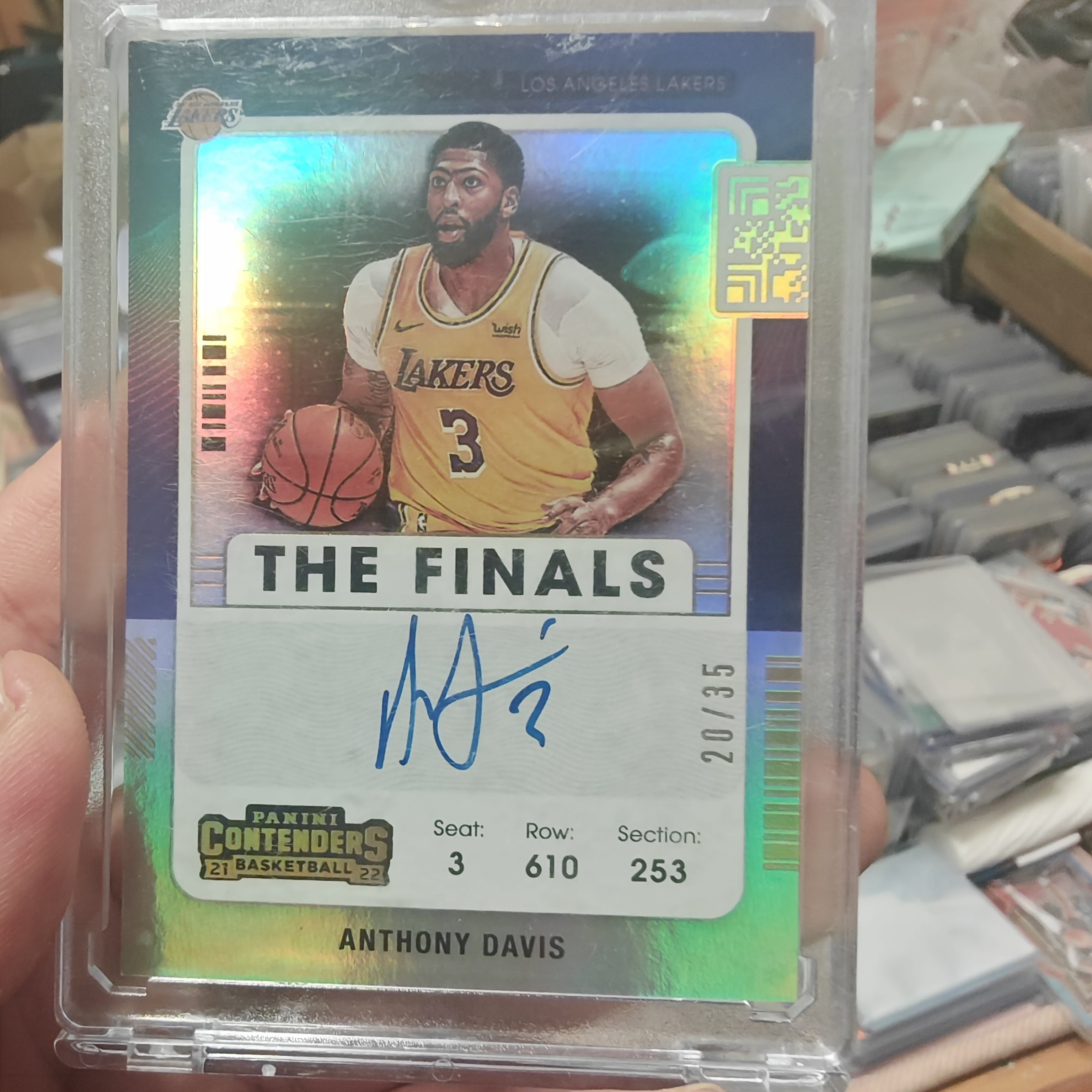 湖人 浓眉 卡签  35编