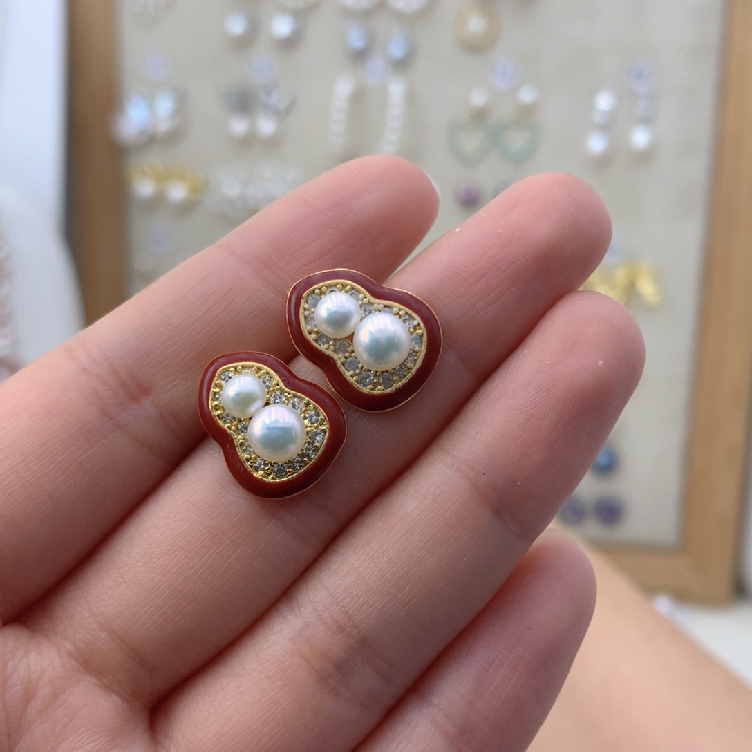 乐***️吊坠(不含链)淡水珍珠合金