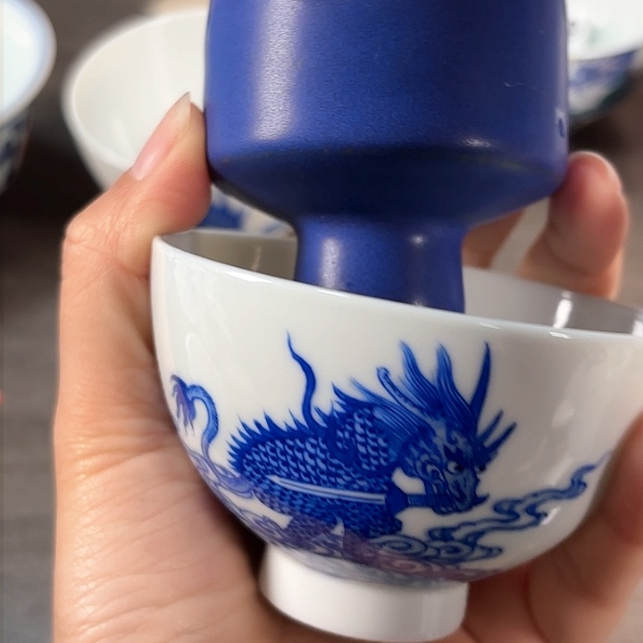 微瑕手工手绘茶具004