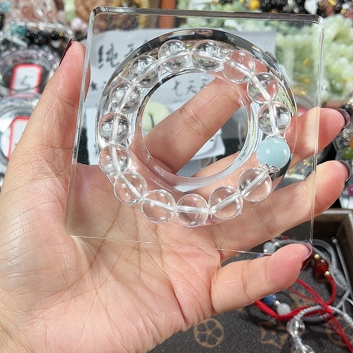 水晶手链合金露丝同款