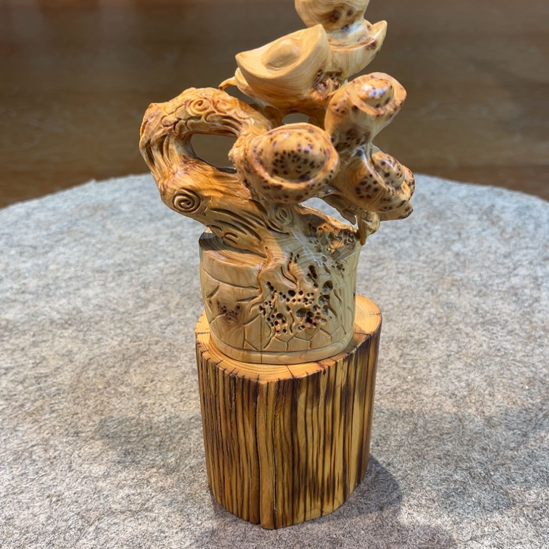 柏木（崖柏）根雕摆件工艺品