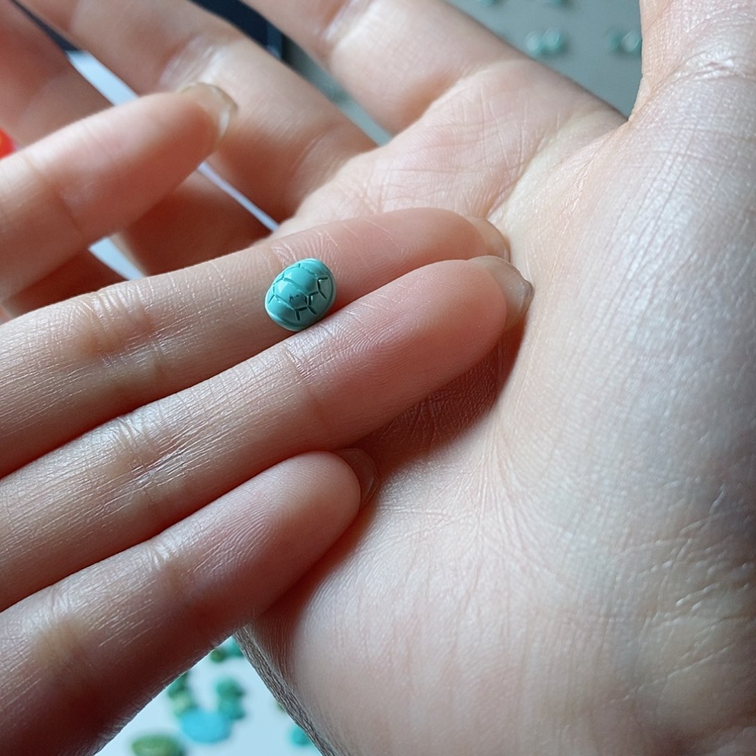 绿松石颈饰未镶嵌雁*灵