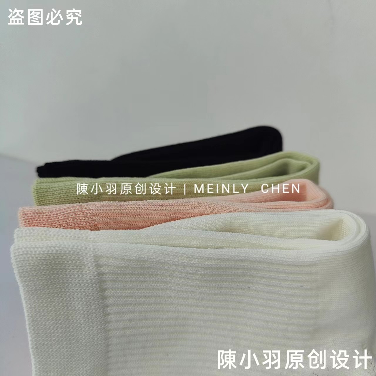 【MEINLY CHEN】高端设计师款百搭时尚网红秋冬男袜女袜111131