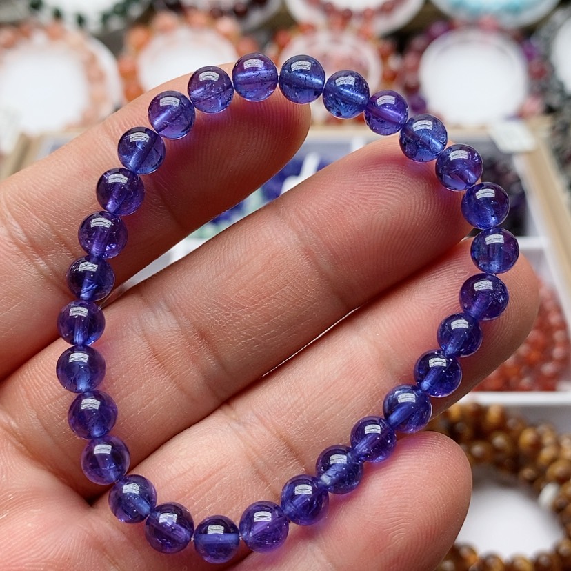 【闪购商品】坦桑石手串未镶嵌纯天然