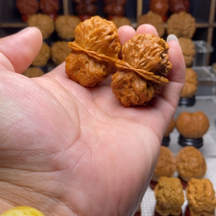 吊坠文玩核桃9磐石鬼脸