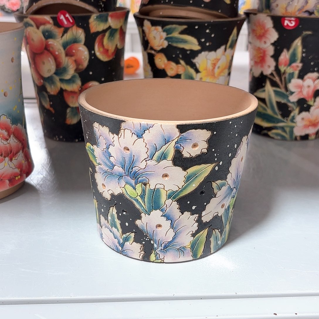 紫砂花盆手工花盆默认微瑕12/11