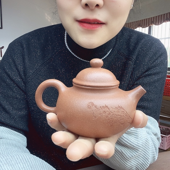 紫砂茶壶春*紫砂壶手工