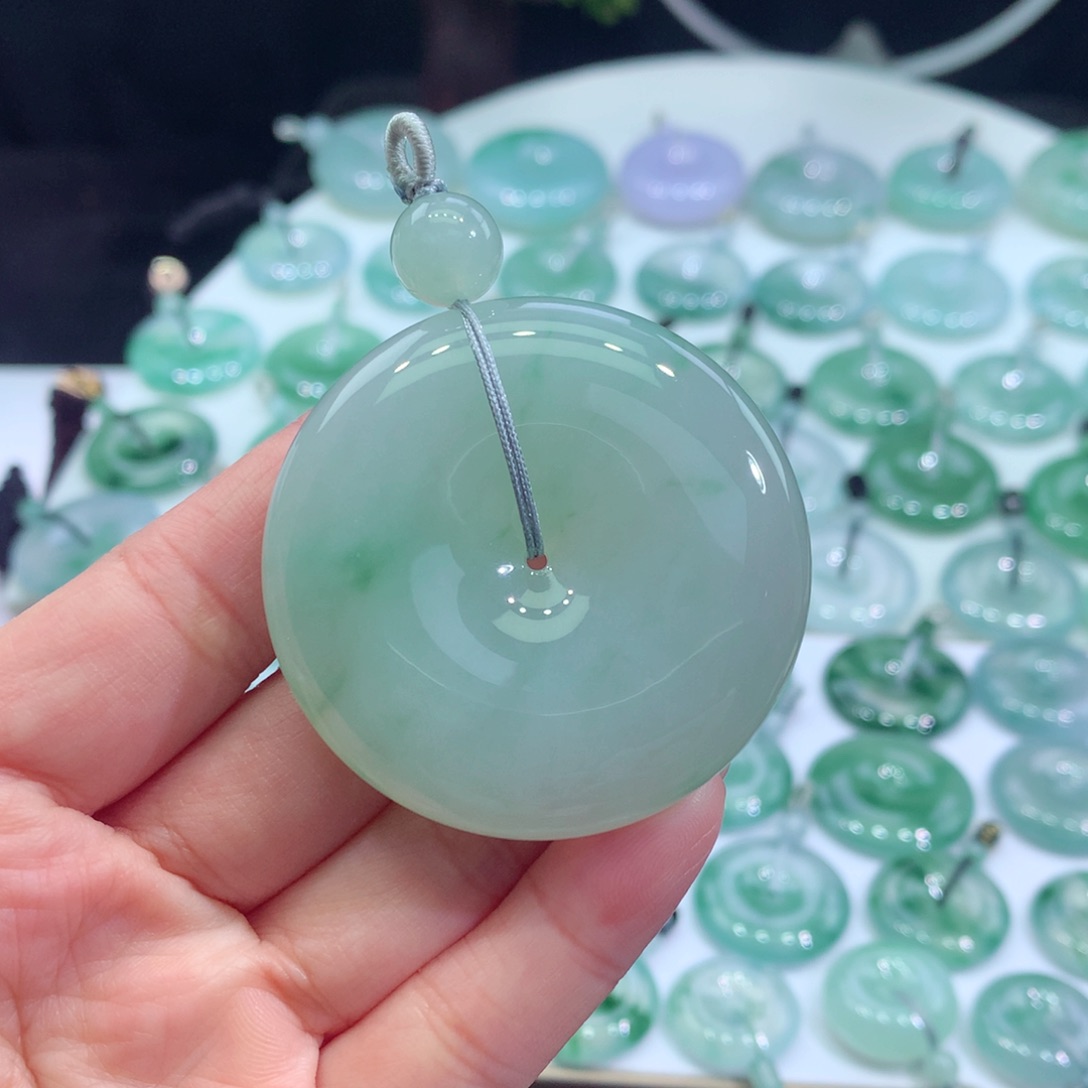 颈饰未镶嵌翡翠1尺寸48*10.9