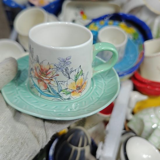 瓷片陶瓷餐具杯碗盘微瑕介意慎拍