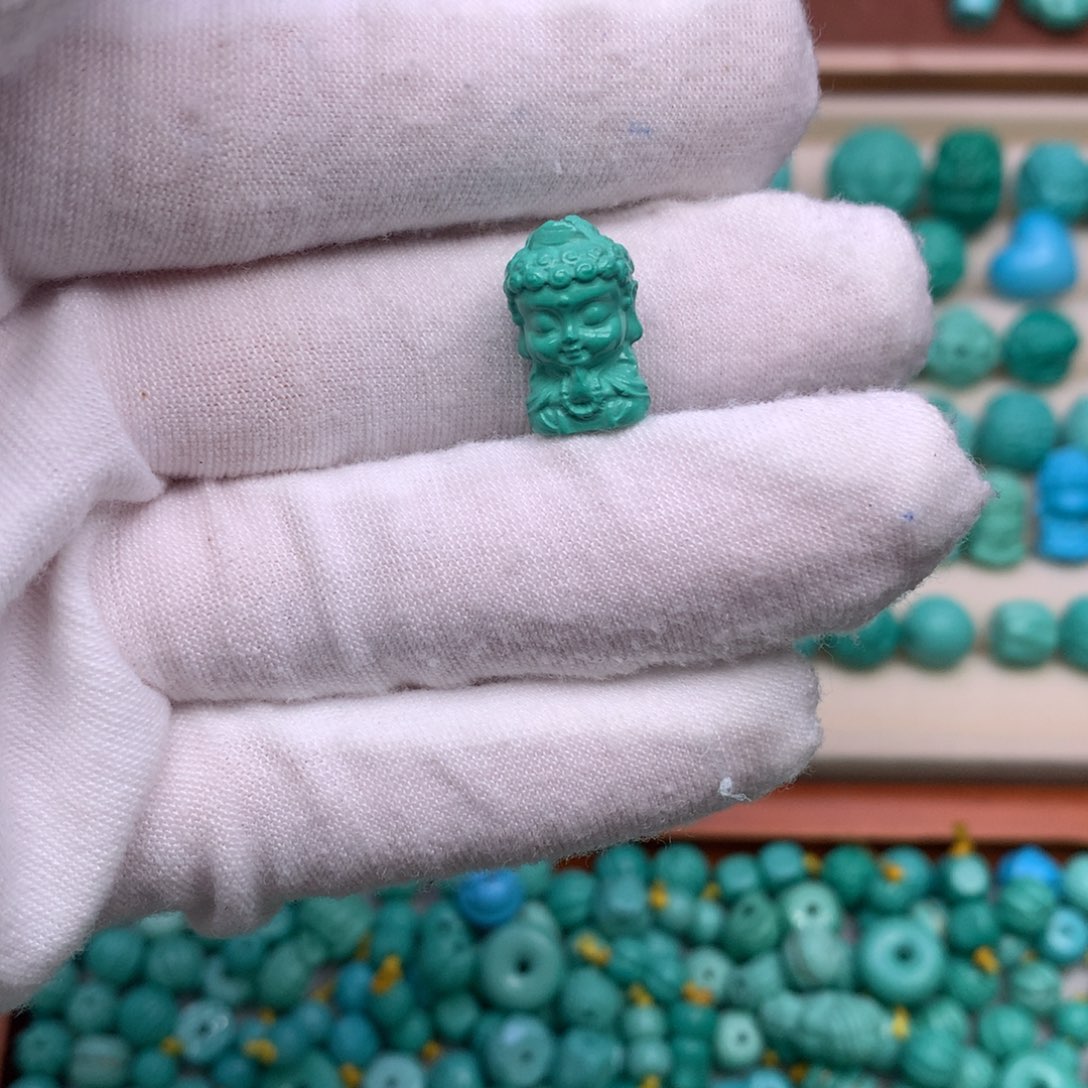 湖北原生态宝宝佛吊坠9.3mm