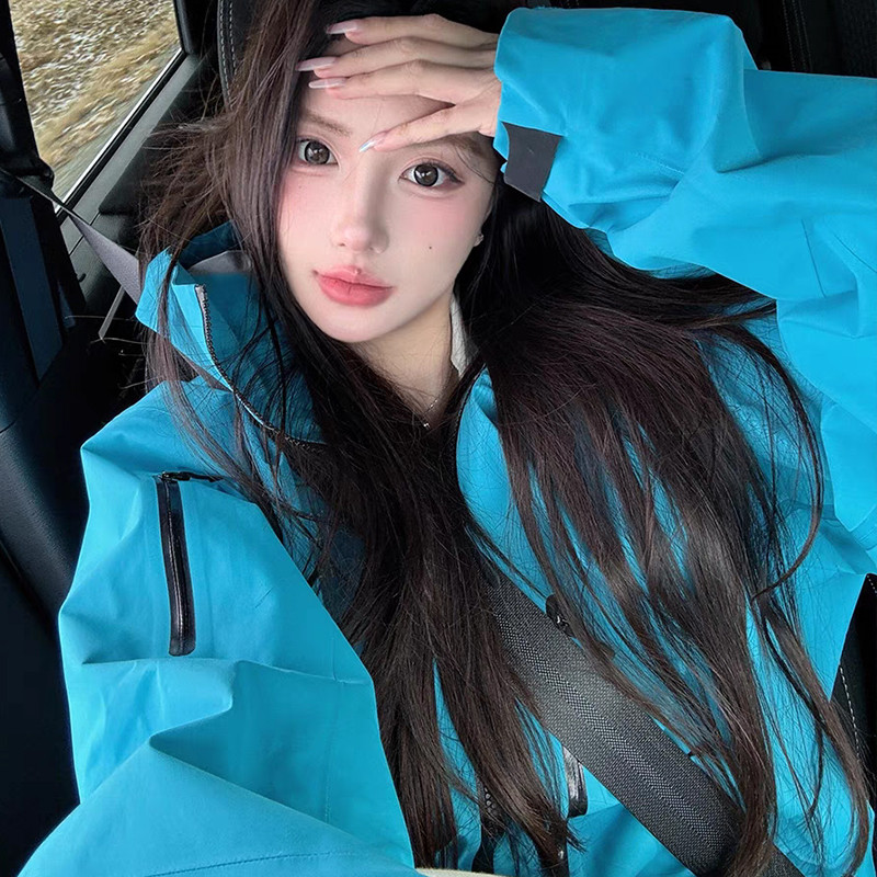 户外硬壳防风防水三合一冲锋衣外套女2024春秋冬新款登山服夹克男