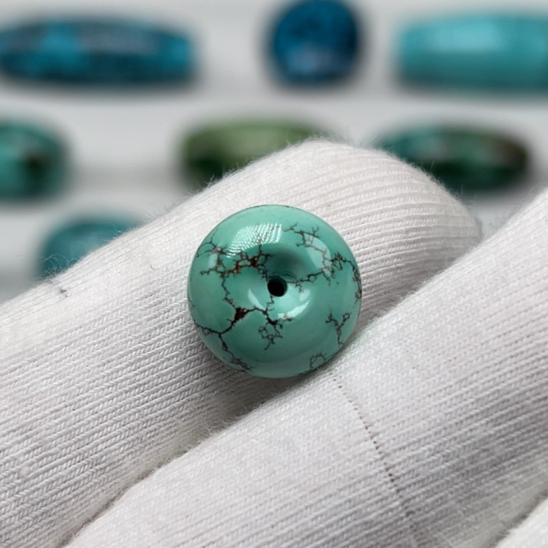 绿松石珠宝奇石未镶嵌