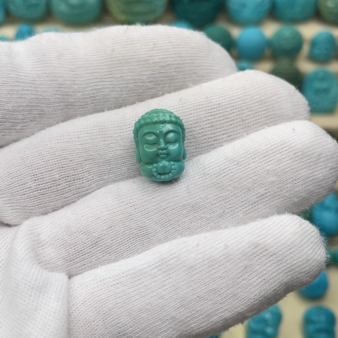 绿松石未镶嵌颈饰卡11-15.3-9