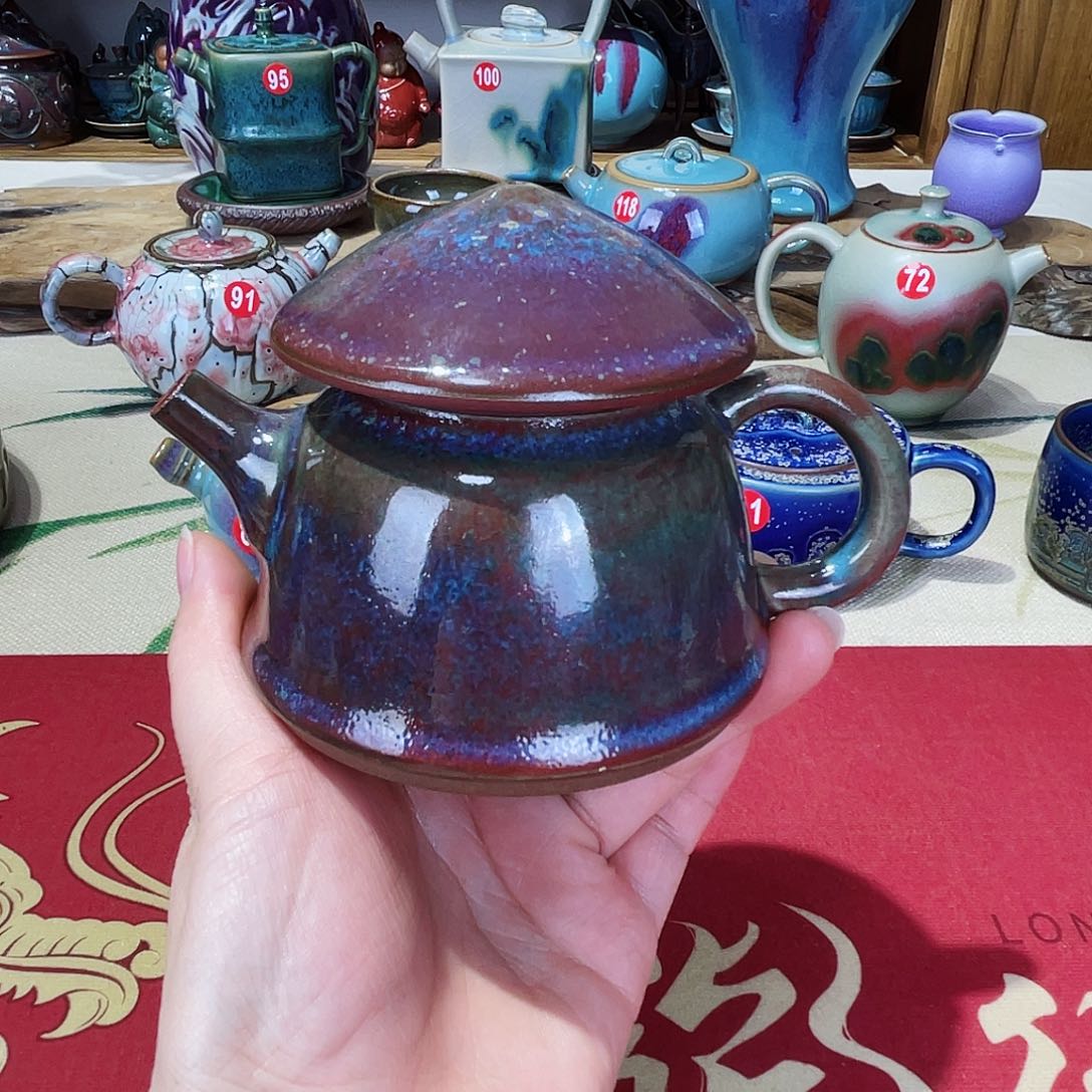 壶禹州钧瓷艺术作品