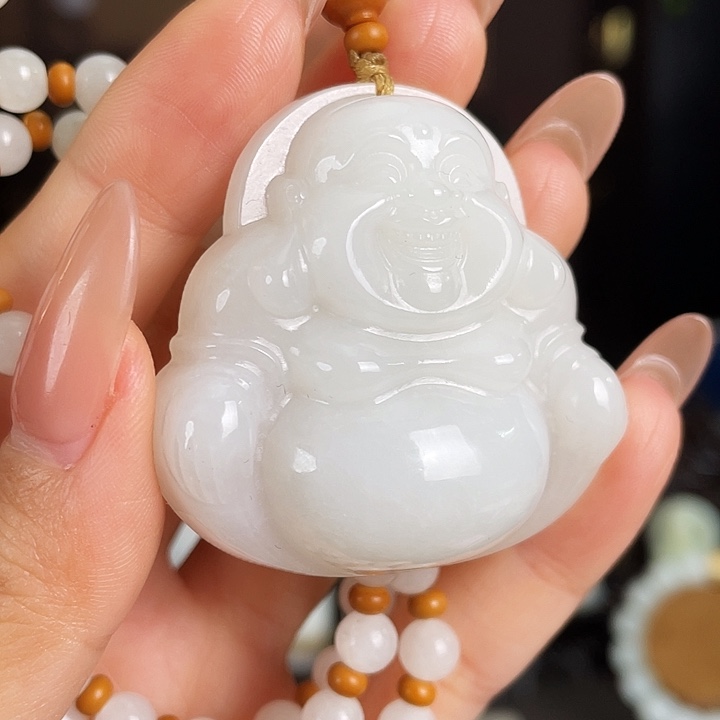 和田玉未镶嵌颈饰定制发货