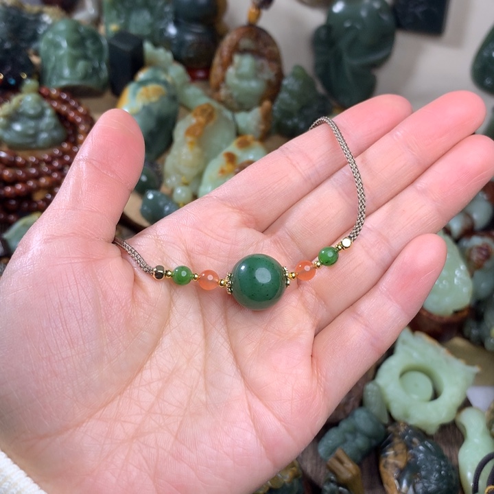 和田玉（碧玉）配饰未镶嵌