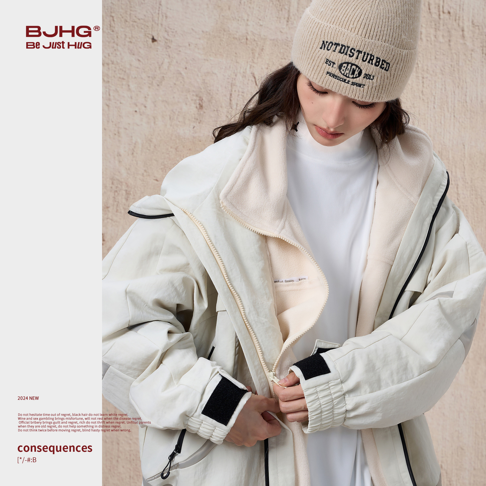 【王雪糕专属】BJHG杜邦三防夹克秋休闲运动男女户外冲锋外套