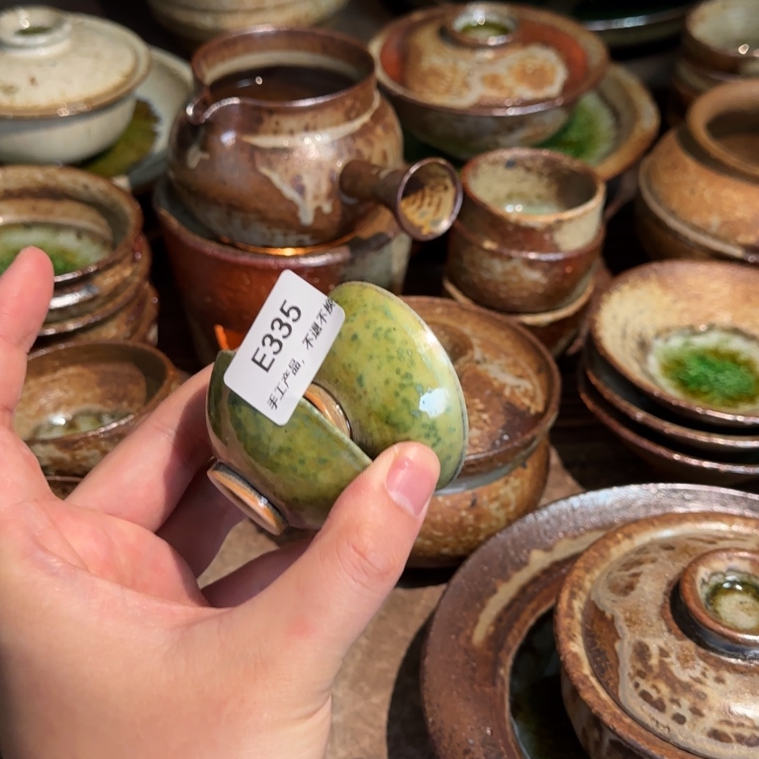 E335破碎感泥料非柴烧跑单禁拍