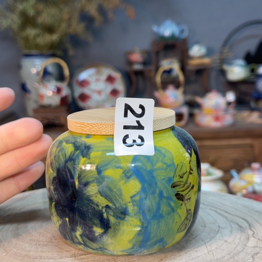 杯素浅陶瓷手工手绘