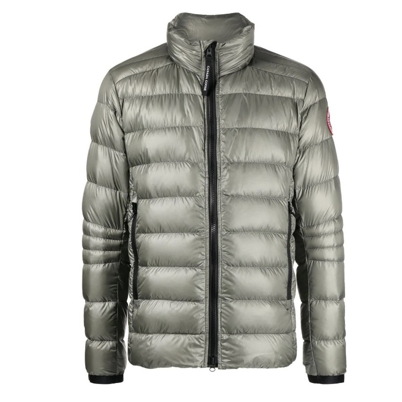 未使用 CANADA GOOSE 加拿大鹅拉链立领羽绒服