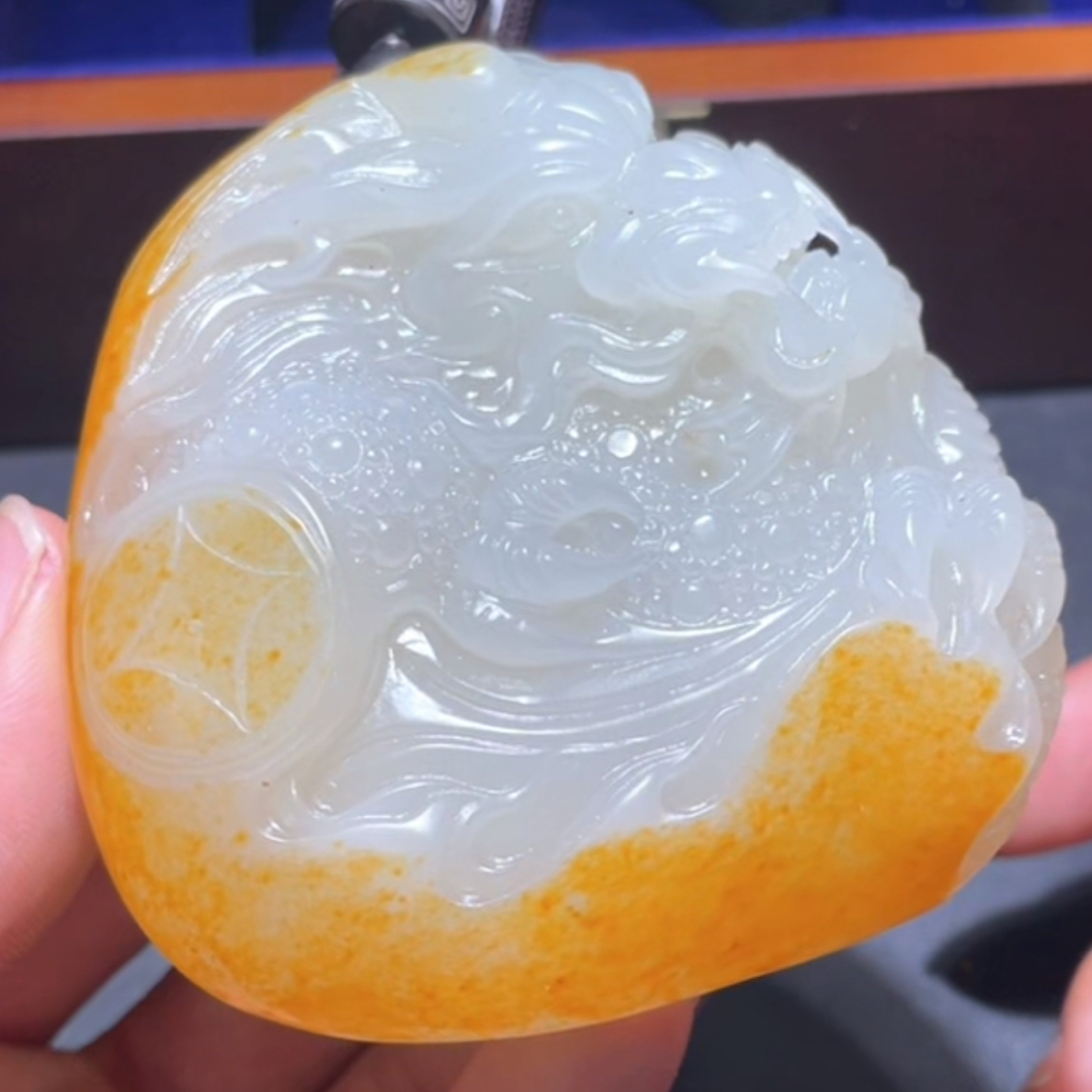 和田玉玉石挂件 d1121拍一发一