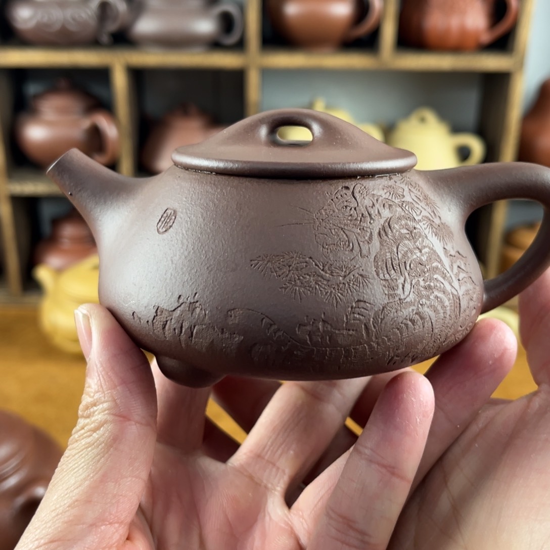 紫砂茶壶全手工制作