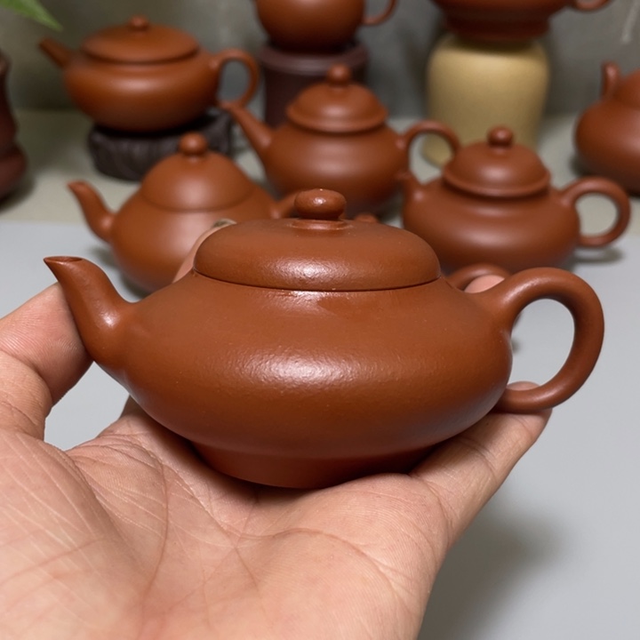紫砂茶壶微瑕瑕一把