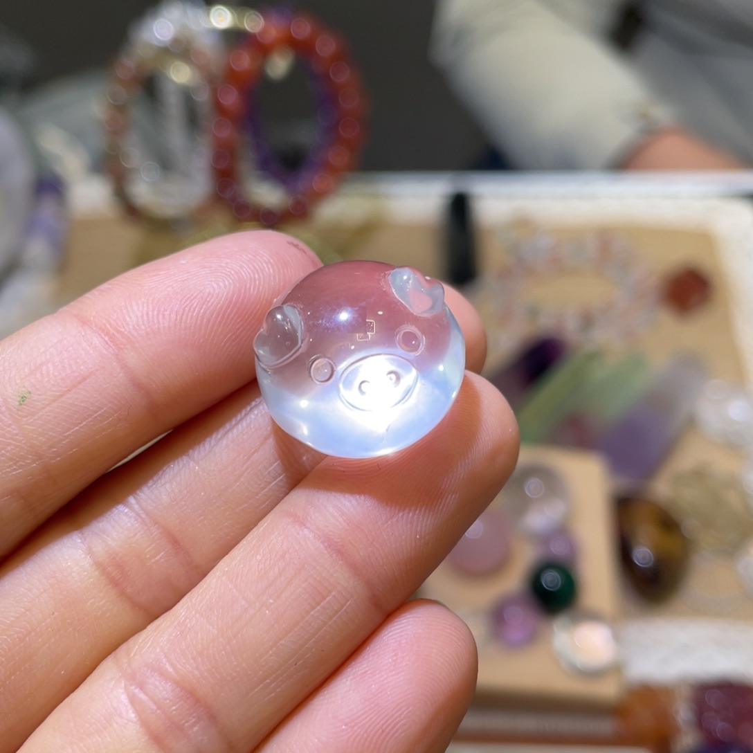 未镶嵌水晶珠宝半成品