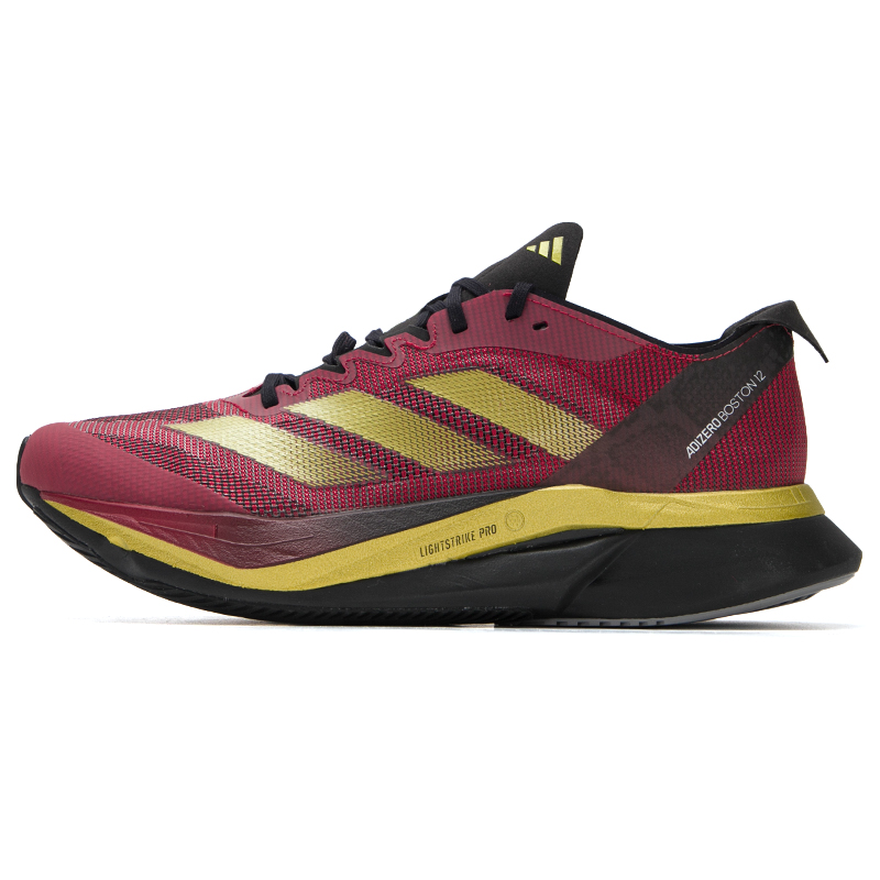 阿迪达斯跑步鞋男鞋女鞋人生跑鞋ADIZERO BOSTON 12运动鞋JS1919
