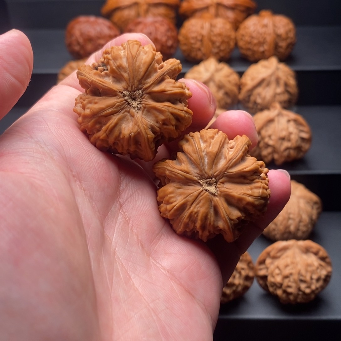 把件文玩核桃点*`御龙粗筋三棱