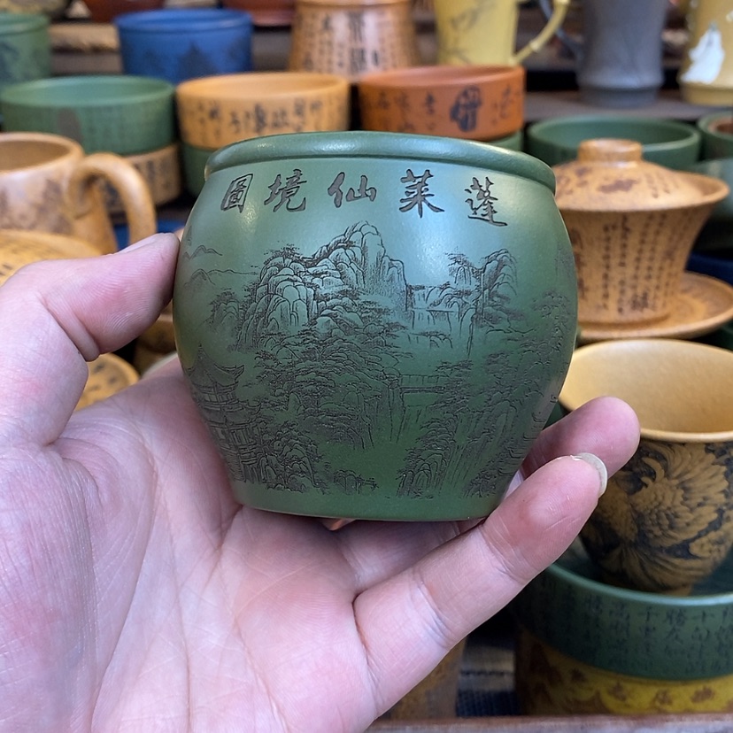 【闪购商品】紫砂杯子宜兴全手工紫砂杯