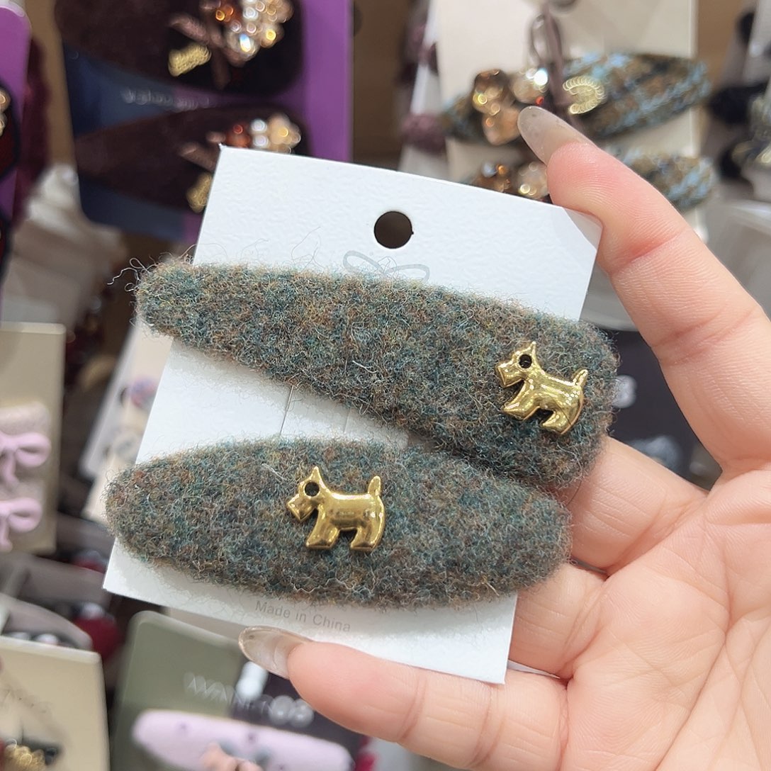 非金属绿色小狗掰掰