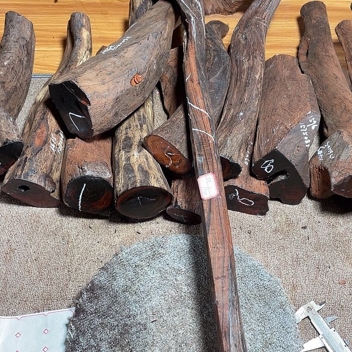 交趾黄檀（大红酸枝）枡