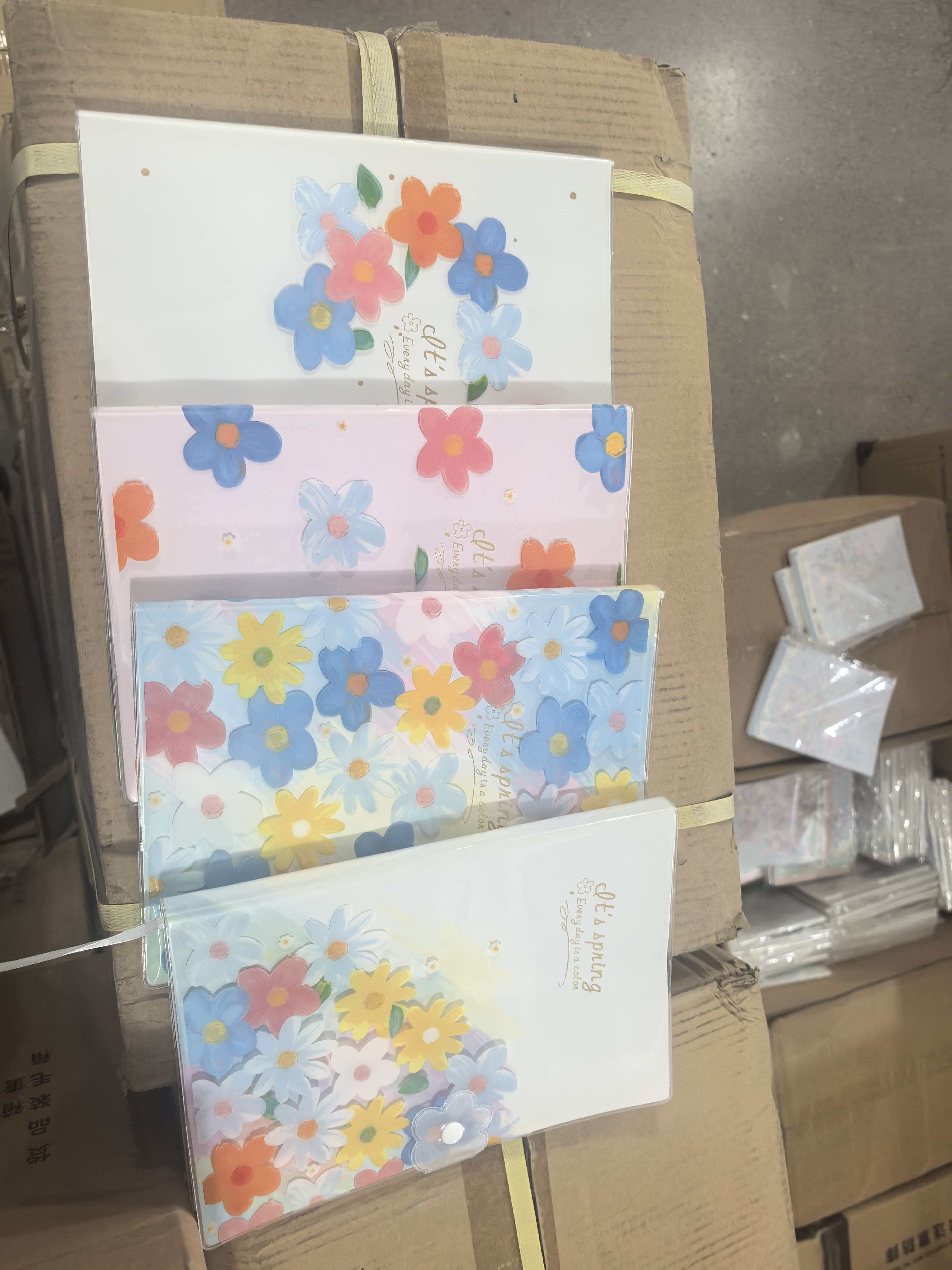 花花世界b5胶套横线本【以直播间展示为主】