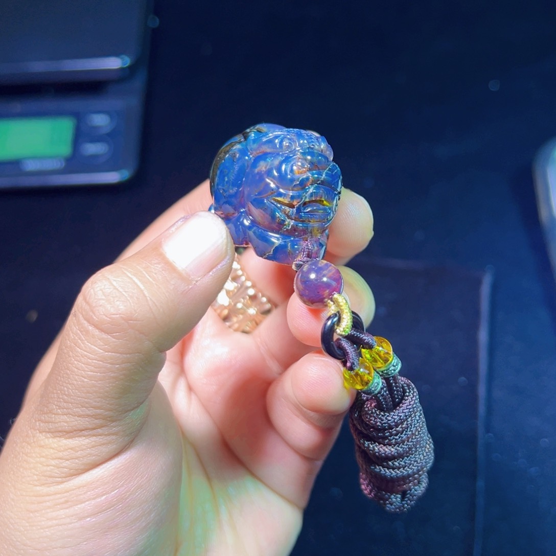 琥珀裸石未镶嵌琥珀