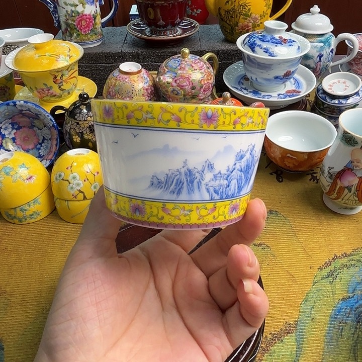 摆件景德镇陶瓷老厂瓷8