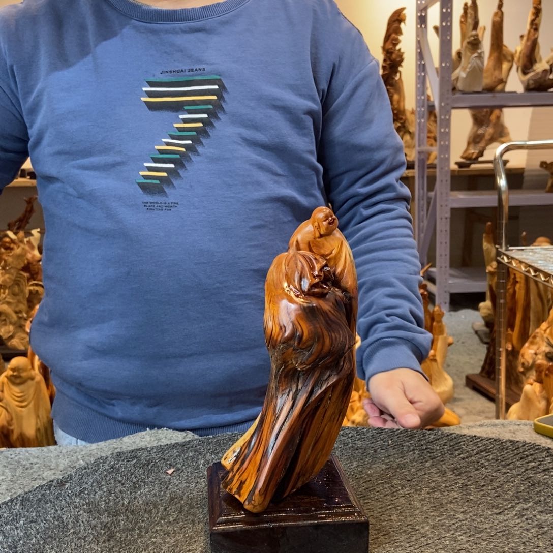 柏木（崖柏）太行崖柏根雕摆件