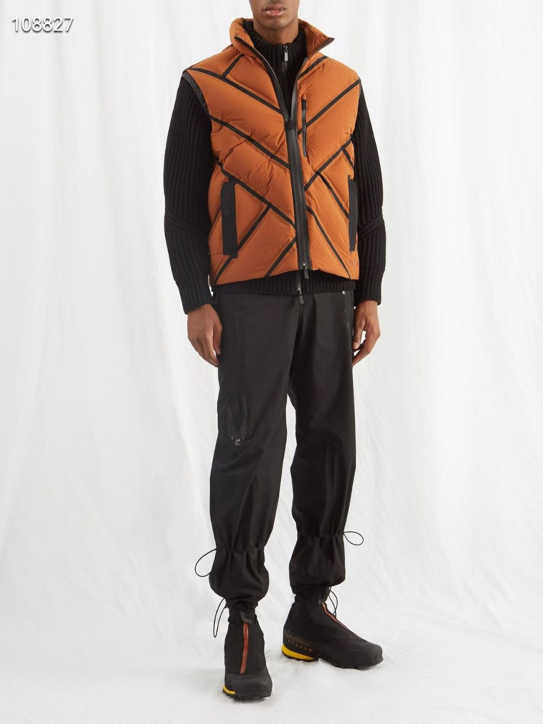 官方款号【F】25年冬季新款90白鸭绒百搭男士立领时尚羽绒马甲