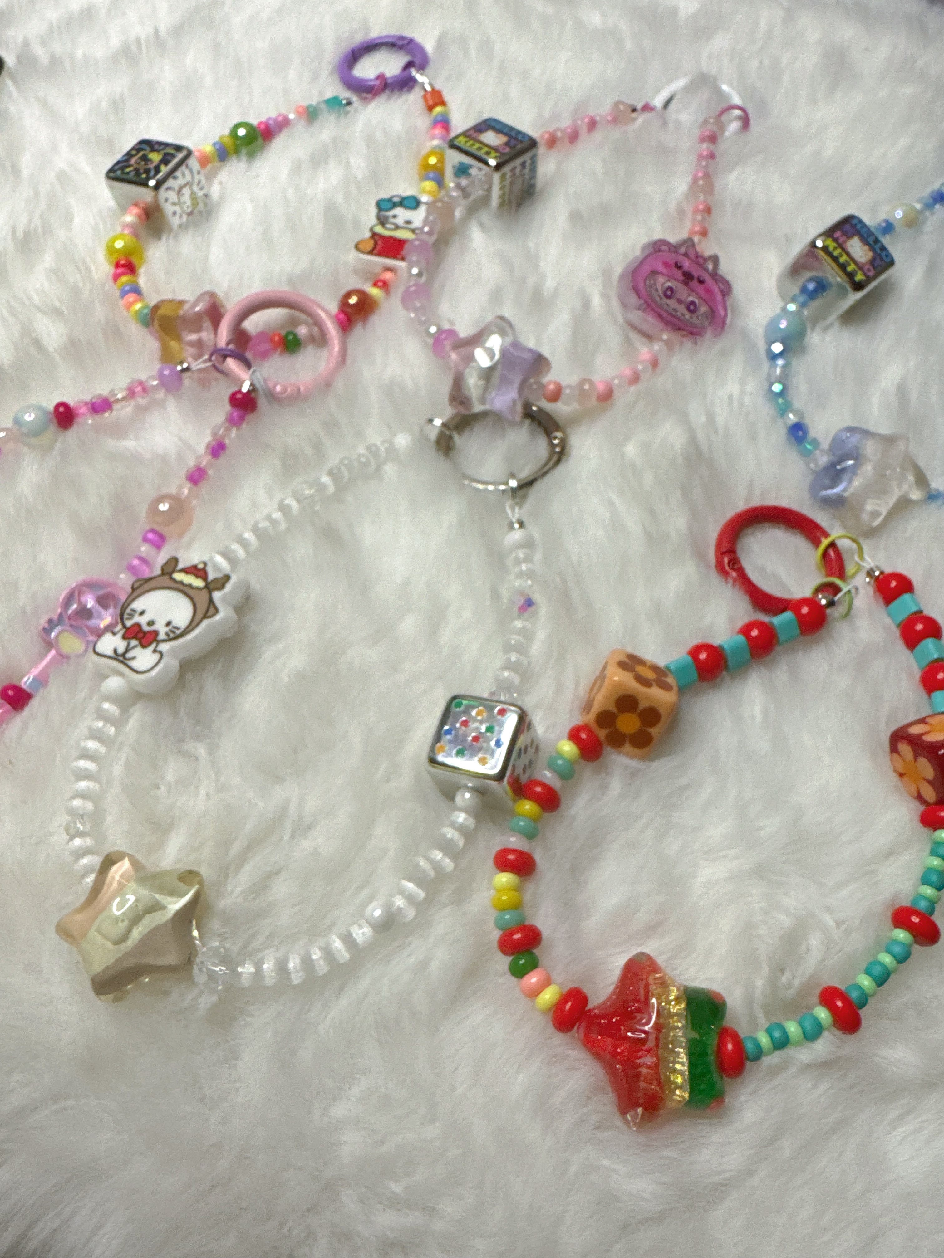 米珠珠子手机挂，包挂（手工制品默认微瑕，咨询后拍高级感结实）