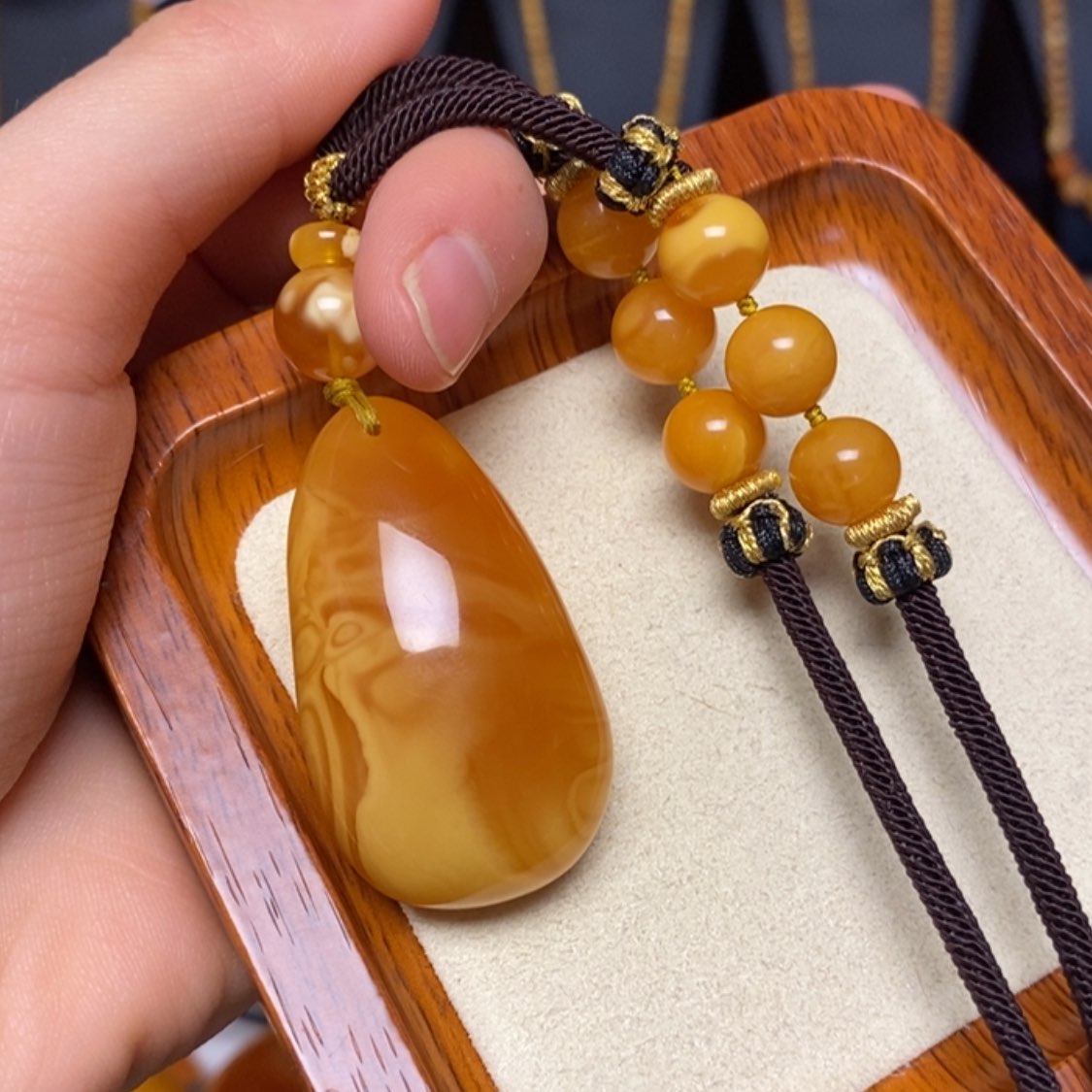 【闪购商品】未镶嵌蜜蜡颈饰项链