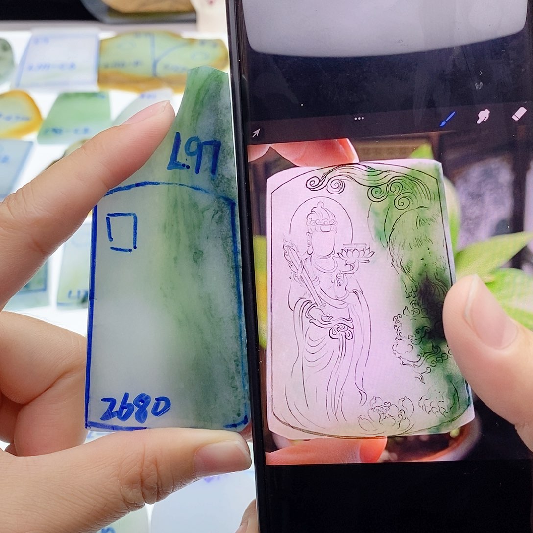 未镶嵌定制翡翠纯天然