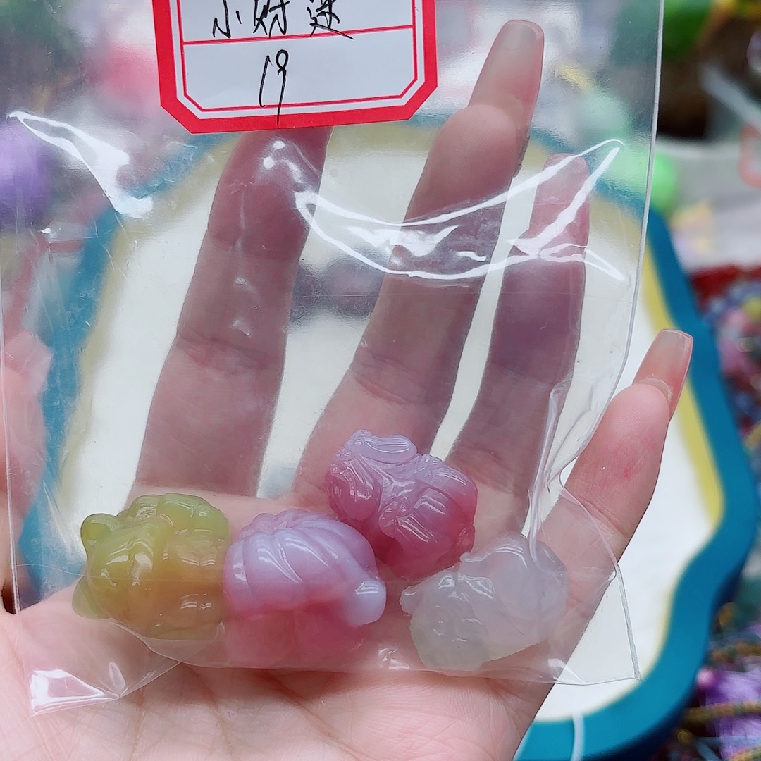 L***࿐玛瑙/玉髓未镶嵌手链盐源19