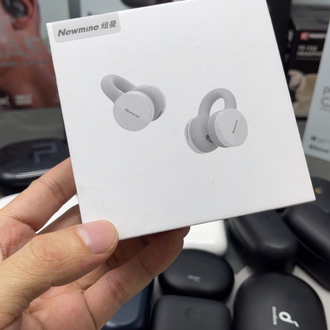 纽曼LY16白色夹耳