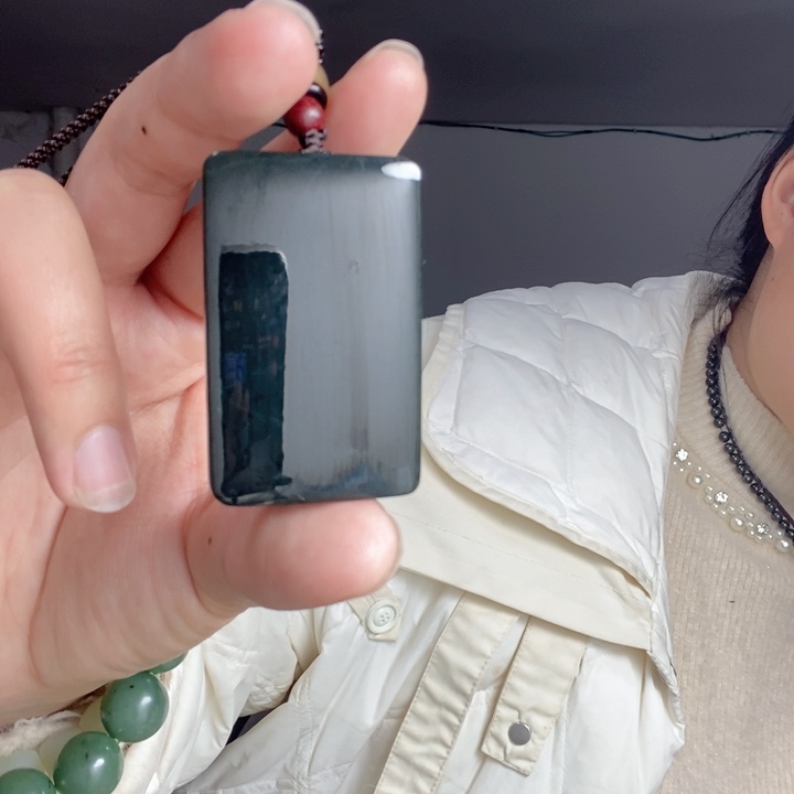 和田玉（青玉）颈饰未镶嵌