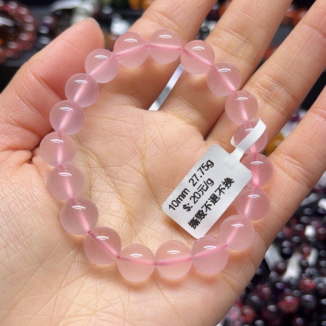 水晶手链未镶嵌谭**?手链